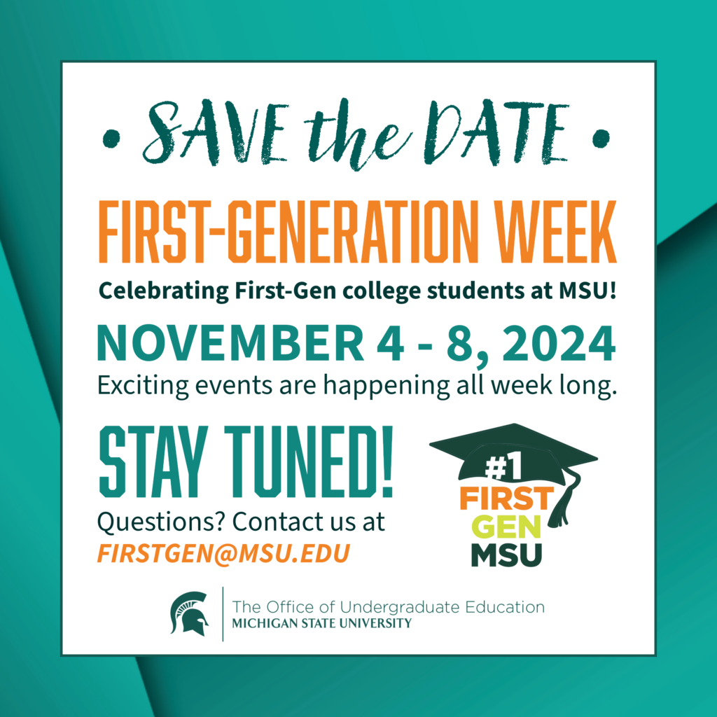 First Gen Week 2024 Save The Date